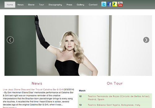 Eliane Elias Website